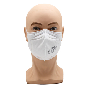 NIOSH หน้ากาก N95แบบใช้แล้วทิ้งผ้าใยสังเคราะห์พับได้หน้ากาก N95ทางการแพทย์ - Product Image 1