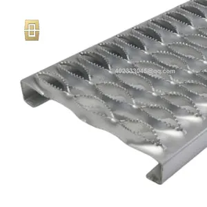 Diamond Perforated Grip Strut Safety Grating Walkway Stair Tread Plank