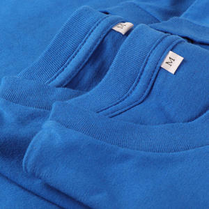 T-shirts vierges unisexes LMT2006 personnalisés en coton 100% 230GSM, coupe classique, faible MOQ, OEM, pour hommes, vente en gros - Product Image 4