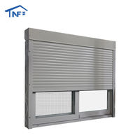 Fenêtres coulissantes en aluminium avec stores en aluminium à double vitrage, persiennes creuses intégrées décoratives personnalisées