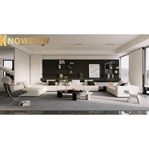 KNOWDOW Chambre à coucher Verre Portes françaises Volets en bois Salon Lumières linéaires Cuisine Revêtement de sol antidérapant - Product Image 2