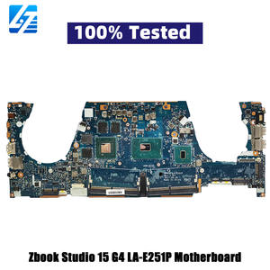 Placa base para ordenador portátil <span class=keywords><strong>HP</strong></span> <span class=keywords><strong>ZBook</strong></span> <span class=keywords><strong>Studio</strong></span> <span class=keywords><strong>15</strong></span> G4 LA-E251P con CPU I5 I7 M1200 GPU 921018-601 100% completamente probada - Product Image 1