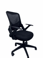 Vente en gros d'accessoires ergonomiques pour chaises de bureau en maille Dossier confortable de siège de visiteur en plastique fabriqué avec confort et style