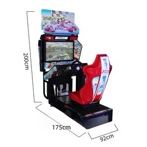 Giải trí đua xe đua giả lập ghế giả lập máy Arcade trò chơi đua xe Arcade để bán - Product Image 5