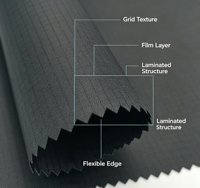 Tissu composite laminé TPU haute résistance, directement de l'usine, imperméable, respirant, flexible, certifié REACH RoHS