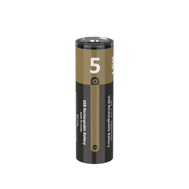 Bateria Cilindrica Type-C Rechargeable Lithium Batteries AA 1.5V Li-ion Battery 2800mwh for Electric Toy Rechargeable Battery AA