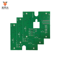 Carte de circuit imprimé 4 couches ENIG couleur soudure noire, norme IPC-3, fabrication de cartes de circuit imprimé ENIG, usine de fabrication de cartes de circuit imprimé