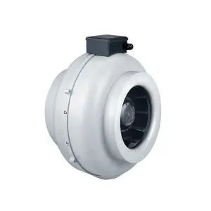 220~230V 1080CMH Long Lifespan Ball Bearing Backward Curved Centrifugal Fan Inline Duct Cooling Fan