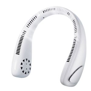 พัดลมคล้องคอแบบพกพาขนาดเล็ก ชาร์จไฟได้ ใช้ในฤดูร้อน - Product Image 1