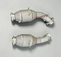 Nouveau design de collecteur d'échappement pour Mercedes Benz C43 W205 E43 W213 GLC43 GLE43 AMG 3.0T, tuyaux d'échappement, tuyau de test, tuyau de collecteur, sur mesure