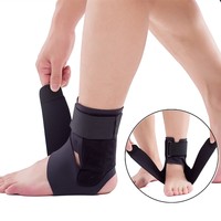 Attelle de cheville orthopédique à compression avec sangles de maintien pour le sport, le volleyball, le basketball et le soin des pieds bandés