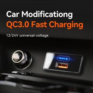 ที่ชาร์จช่องเสียบ USB พอร์ตเดียว12-24V พร้อมระบบชาร์จเร็ว18W สำหรับที่นั่งรถบัสและยานยนต์ - Product Image 4