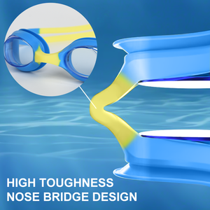 <span class=keywords><strong>Occhialini</strong></span> da Nuoto per Bambini YL1400, Lenti HD Anti-Appannamento, Protezione UV, Ponte Nasale Integrato Morbido per Allenamento in <span class=keywords><strong>Piscina</strong></span> - Product Image 3