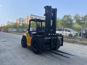 Oem <span class=keywords><strong>5.0</strong></span> טון כבד דיזל מחוספס שטח מלגזה שטח מלגזה 4Wd מחוץ לכביש מלגזה עם 3-6 מ 'גובה הרמה - Product Image 2