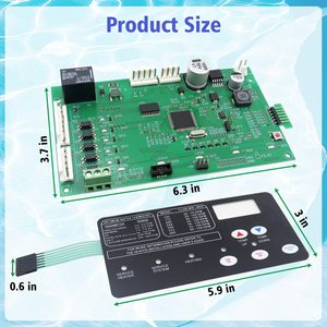 Pentair Control Board Kit 42002-0007S <b>Replacement</b> For Swimming Pool Heater With Switch Pad 230V - Product Image 4