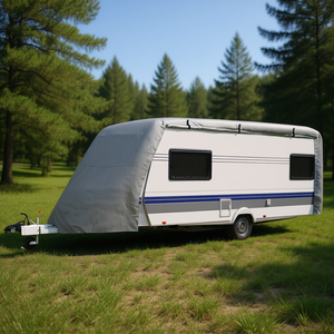 Funda Rectangular Gris para Caravana M, Impermeable, Accesorios Exteriores para RV - Product Image 2