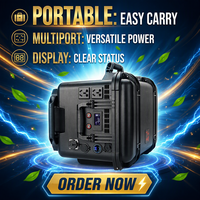 Générateur portable à onduleur 220 V 7000 W 12506 Wh 7 kW, station d'alimentation solaire pour le camping - Vente chaude
