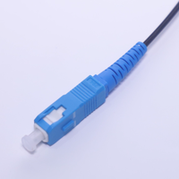 Supplier Harga Terbaik Kabel Drop Fiber Optik 1Core SM G657A SC/UPC SC/UPC Konektor Biru-Biru FTTH 20m 30m