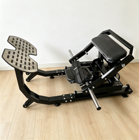 Machine à fessiers à charge libre la plus vendue, entraîneur professionnel de pont fessier, construction en acier, réglable pour la musculation en salle de sport