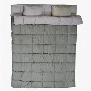 Saco de Dormir Doble Personalizado con Almohada, para Todas las Estaciones, Grueso, Resistente a la Suciedad, Estilo Sobre, para Parejas, Camping al Aire Libre - Product Image 1