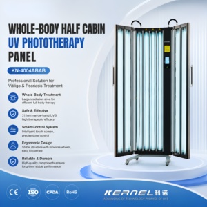 Panel de Fototerapia UVB Kernel 4004B 311NM NB, Equipado con 8 Lámparas de 100W para el Tratamiento del Vitiligo Corporal - Product Image 2
