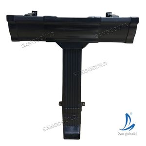 15 Jahre Garantie <span class=keywords><strong>Venyl</strong></span> UPVC PVC Regen rinne Fallrohr Schwarz Weiß Farbe Regenwasser entwässerung Kenia Wassers ammler mit Aufhänger - Product Image 1