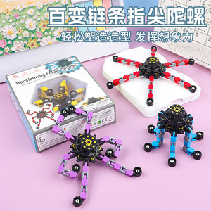Jouet Gyro Mécanique Robot Spirale Fluorescent Multi-formes en Plastique Anti-stress à Vendre en Gros - Meilleures Ventes - Product Image 5