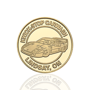 Bán buôn biểu tượng tùy chỉnh đa phong cách giá rẻ Arcade kim loại đồng xu rửa xe đồng tiền hoạt động rửa xe mã thông báo - Product Image 5