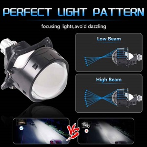 SANVI 3 Inch S7 55W High Quality 6000K LED Projector Lens Headlight Auto Accessories for Honda 12V Headlights Auto System Bulbs - Product Image 3