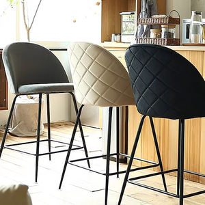 <span class=keywords><strong>Tabouret</strong></span> <span class=keywords><strong>de</strong></span> <span class=keywords><strong>bar</strong></span> moderne et luxueux en <span class=keywords><strong>velours</strong></span> pour la maison <span class=keywords><strong>Bar</strong></span> Comptoir Bistro Café Hôtel Restaurant Club pour la cuisine - Product Image 1