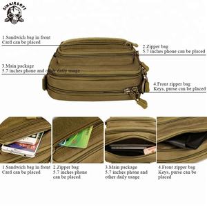 Sacs banane tactiques en nylon pour sports de plein air, course à pied, voyage, randonnée, escalade, sac à main Molle, sacs banane de chasse - Product Image 5