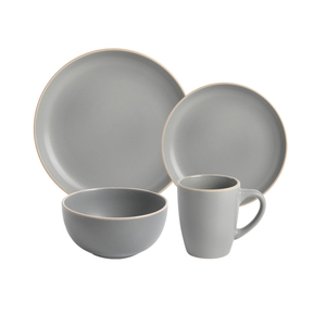 Classiques <span class=keywords><strong>En</strong></span> Céramique Vaisselle 16pcs Grès Ensemble De Vaisselle Chine Gros Noir Dîner Ensemble <span class=keywords><strong>Porcelaine</strong></span> Vajillas <span class=keywords><strong>Service</strong></span> Pour 4 - Product Image 6