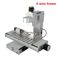 Machine de fraisage CNC verticale à vis à billes 3040 Kit de cadre CNC DIY Type pilier en bois 3 axes 4 axes 5 axes
