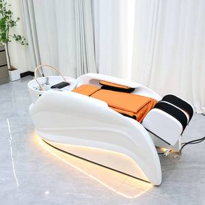 Sillón de Lavado para Salón de Belleza con Luz LED, Masaje Eléctrico y Terapia Capilar, Suministro de Fábrica - Product Image 6