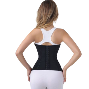 <span class=keywords><strong>Ceinture</strong></span> de maintien de la <span class=keywords><strong>taille</strong></span> sans couture pour femme, légère et fine, à compression ferme, en nylon antibactérien, pour le fitness et le remodelage corporel - Product Image 2