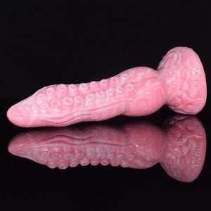NNSX Promotion Dildo étrange en forme de tentacule de 22 cm, taille moyenne, animal marin, en silicone souple, jouet sexuel érotique, Dildo pieuvre pour femmes - Product Image 1