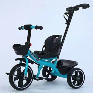 Vente en gros – Tricycles et voitures à pédales en métal édition de luxe en stock pour enfants de 3 à 6 ans – Vélos à pousser pour bébés – Voitures jouets pour enfants - Product Image 3