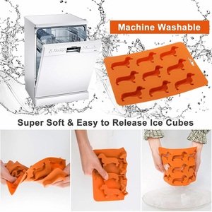 BPA sans Silicone En Forme De Chien Moule <span class=keywords><strong>Chocolat</strong></span> Moule Bac À Glaçons pour la Fabrication De Bonbons - Product Image 6