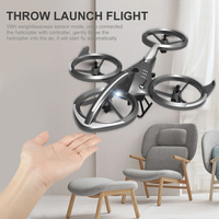 HW jouets 2.4Ghz One Key Start grande Performance 4 puissance moteur RC volant télécommande infrarouge nouveau jouet d'avion à vendre