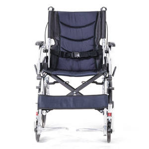 Vente d'usine - Fauteuil roulant manuel noir pour personnes handicapées, dispositif d'assistance léger et portable pour personnes âgées - Product Image 3