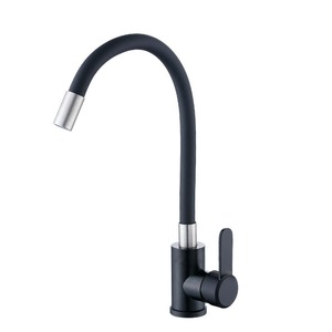 Stainless Steel Kitchen Faucet Flexible Hose Deck <b>Mounted</b> Pull Out <b>Spray</b> Modern Design Ceramic Valve Core - Product Image 2