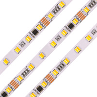 Breakpoint Resume DC12/24V Adressable Double Fils Numériques SMD5050 CCT Dimmable TM512AC bande lumineuse