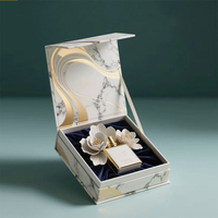Boîte à parfum de haute qualité avec motifs imprimés, flacon de parfum, boîte rigide de luxe, boîte rigide pour bijoux avec taille personnalisée