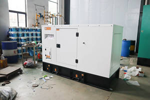 Generatore di Gas naturale di tipo silenzioso 50kW con alternatore Stamford 60kVA generatore gpl 50/60Hz frequenza 230V/240V tensione nominale - Product Image 2