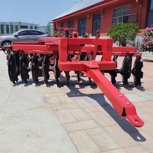 Farm <b>Cultivator</b> Disc Harrow 4 Row Red High Productivity For Heavy Soil Land Clearing - Product Image 1