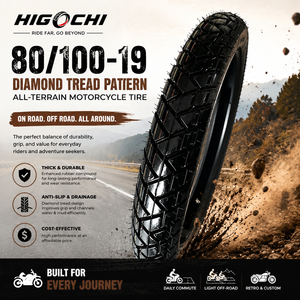 Vendita Diretta dalla Fabbrica, Pneumatico per <span class=keywords><strong>Moto</strong></span> Fuoristrada 80/100-19, 6PR 8PR, Rinforzato Antiscivolo e Resistente all'Usura, Gomma Anteriore per <span class=keywords><strong>Moto</strong></span> da Cross - Product Image 1