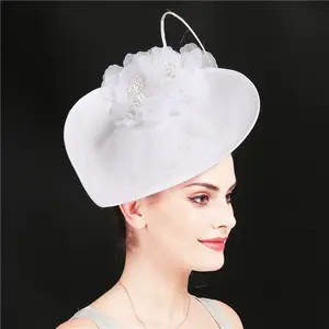 אופנה נשים סינמאי הגנת UV כובע שמש קנטקי דרבי 11 צבעים נשים גבירותיי חתונת מסיבת כובעי כנסייה לבנים קטנים