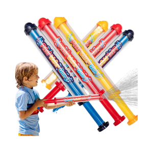 Pistola de agua de plástico de gran capacidad con chorro extraíble para niños, juguete para jugar en la piscina al aire libre en verano - Product Image 1