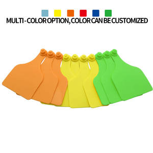 HED-ET105 пользовательские Ушные бирки для животных пластиковые этикетки для крупного рогатого скота пользовательские пронумерованные Ушные бирки - Product Image 5