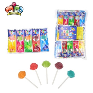 5ชิ้น<span class=keywords><strong>เบน</strong></span>เท<span class=keywords><strong>น</strong></span>ผลไม้หวา<span class=keywords><strong>น</strong></span>อมยิ้มลูกอมยาก - Product Image 1